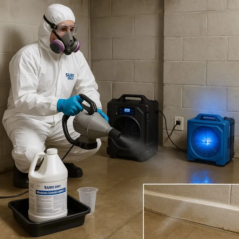 Sanitization and Odor Removal process in Massapequa, NY