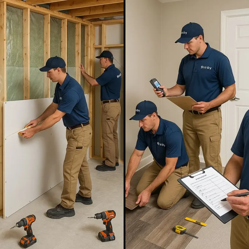 Repairs and Reconstruction process in Massapequa, NY